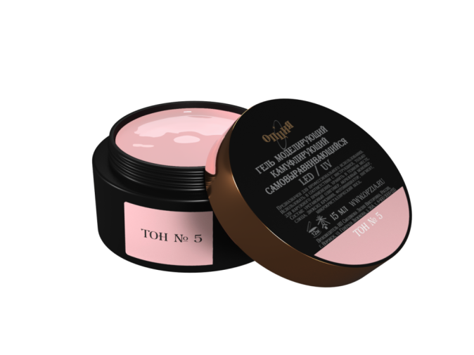 Гель камуфлирующий самовыравнивающийся Опция тон №5 15 ml