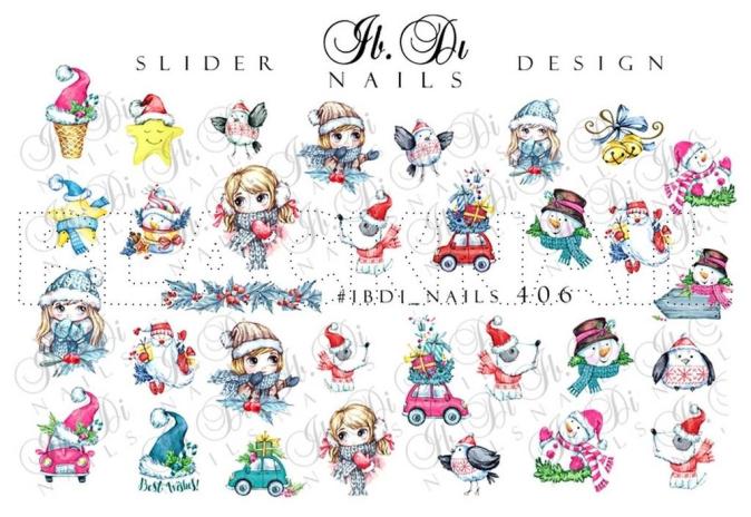 Слайдер IBDI Nails 406