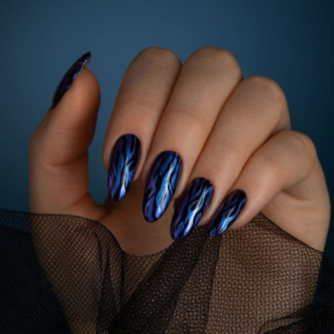 Swanky Stamping, Лак для стемпинга S59 - Хамелеон фиолетовый (6 мл)