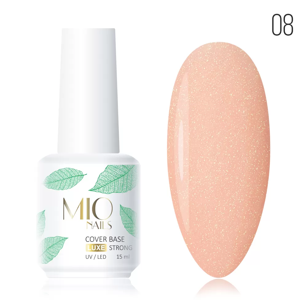 База MIO Nails Shimmer 08, 15 мл