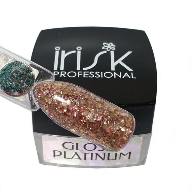 Гель-лак для дизайна Irisk Glossy Platinum цвет 54 5 ml