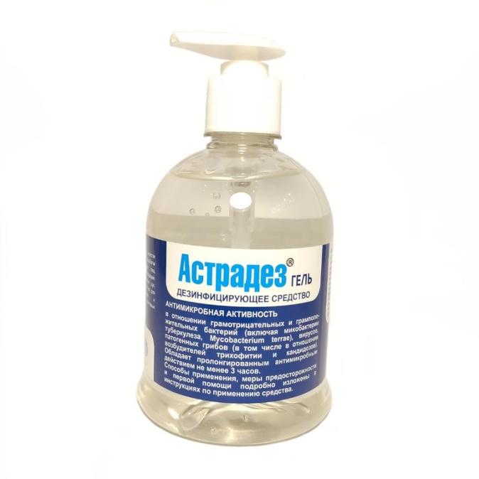 Кожный антисептик Астрадез гель 500 ml
