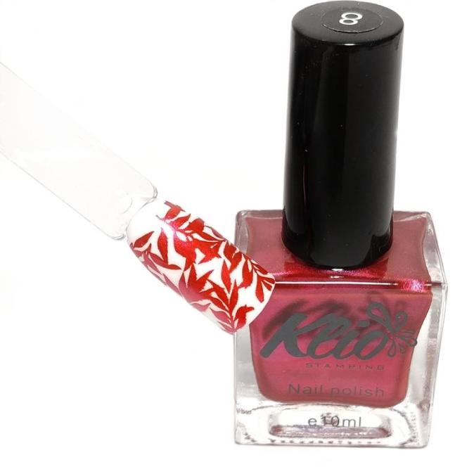 Лак для стемпинга Klio Professional цвет 8 10 ml