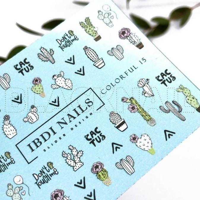 Слайдер IBDI Nails Colorful 15