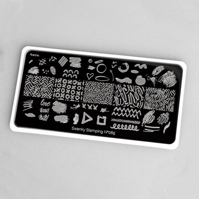 Пластина для стемпинга Swanky Stamping 065