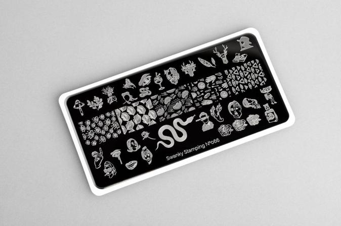 Пластина для стемпинга Swanky Stamping 066