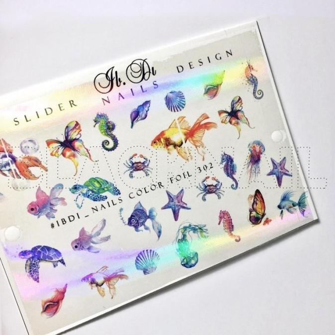 Слайдер IBDI Nails Colorfoil 302
